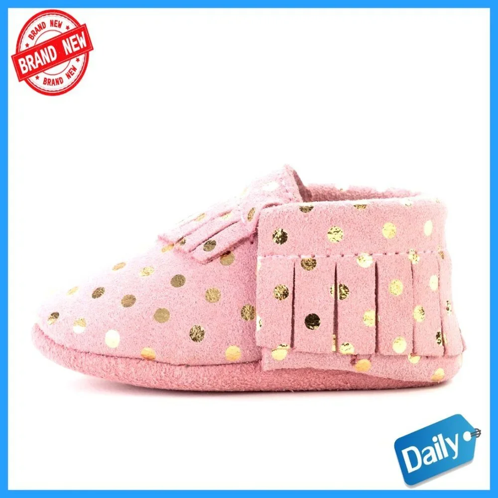 Baby Mocc Oxford Flats for Boys Girls Soft Leather Shoes